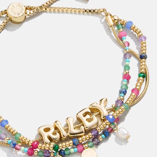 Rowan Semi-Precious Custom Layered Bracelet - Positano