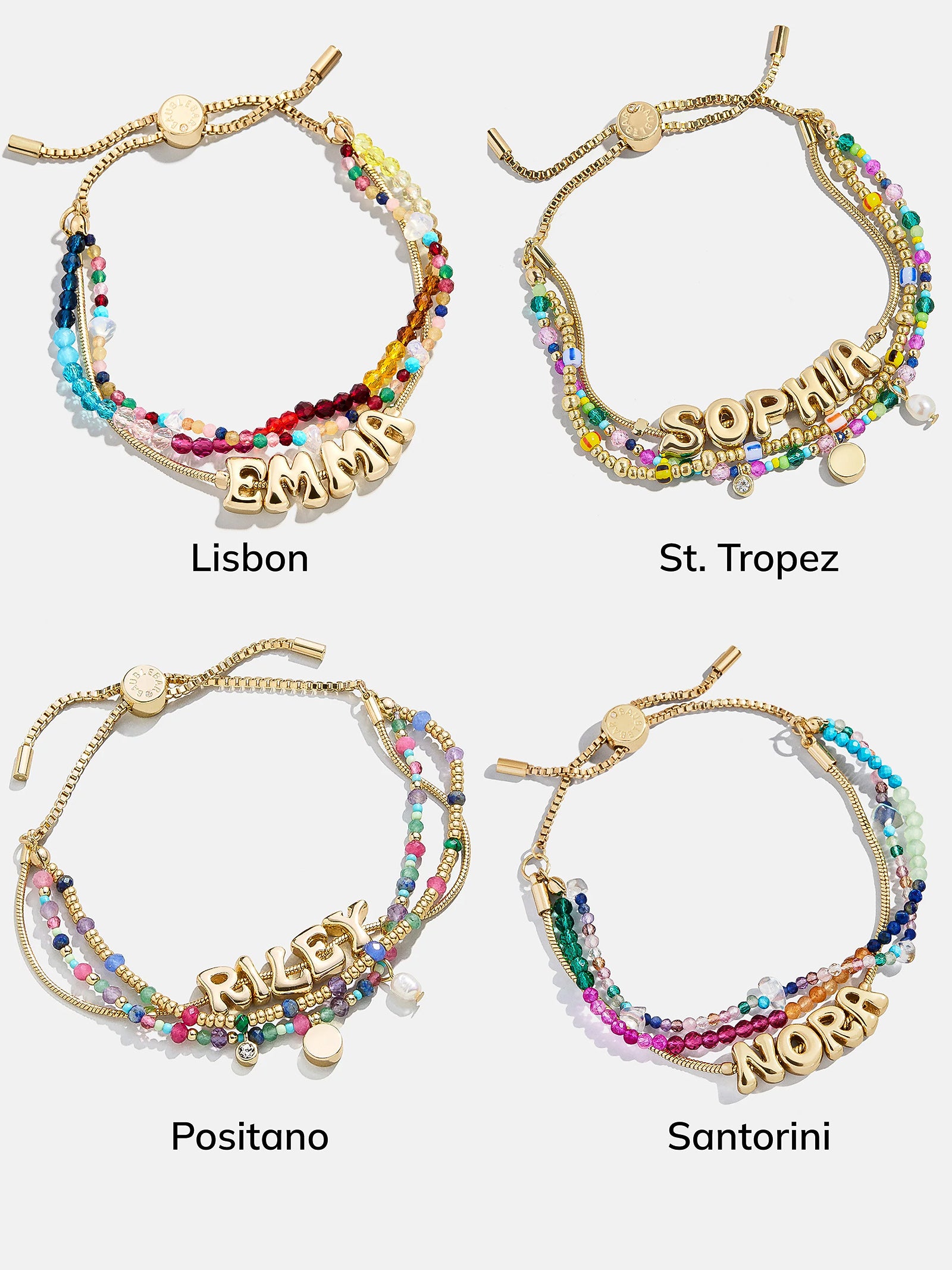 Rowan Semi-Precious Custom Layered Bracelet - Positano - Image 4